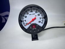Load image into Gallery viewer, 95mm Gasoline Tachometer 8000RPM Shift Light WHITE
