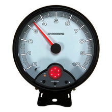 Load image into Gallery viewer, 5 inch Tachometer with shift light 10000RPM BLACK