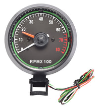 Load image into Gallery viewer, 95mm Gasoline Tachometer 8000RPM BLACK