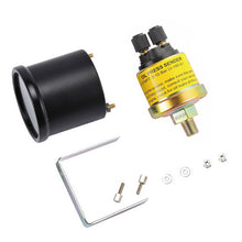 Load image into Gallery viewer, RICO 45mm Oil pressure gauge BAR (NEW faceplate/dial design)