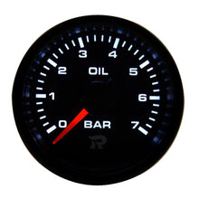 Load image into Gallery viewer, RICO 45mm Oil pressure gauge BAR (NEW faceplate/dial design)