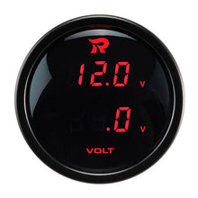 Load image into Gallery viewer, RICO Digital Dual display Voltmeter RED LED