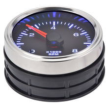 Load image into Gallery viewer, Waterproof Gasoline Tachometer 8000RPM 12-24V BLACK