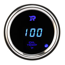 Load image into Gallery viewer, RICO Digital Waterproof Oil temperautre gauge Fahreinheit BLUE LED