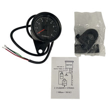 Load image into Gallery viewer, B02-60-04 Tachometer/Rev Counter Universal Motorcycle 8000rpm