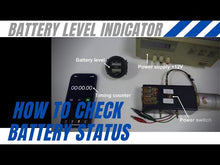 Load and play video in Gallery viewer, B02-B004 Battery Level Indicator & Hour Meter