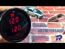 Load and play video in Gallery viewer, RICO Digital Dual display Voltmeter RED LED
