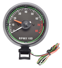 Load image into Gallery viewer, 95mm Gasoline Tachometer 8000RPM BLACK
