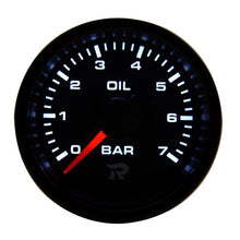 Load image into Gallery viewer, RICO 45mm Oil pressure gauge BAR (NEW faceplate/dial design)
