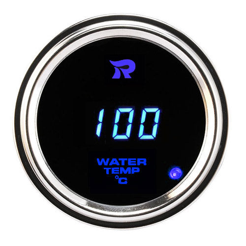 RICO Digital Waterproof Water temperature gauge Celsius BLUE LED