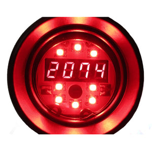 Digital Tachometer RPM shift light black RED LED