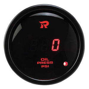 Digital Oil pressure gauge 100 PSI RED LED with warning