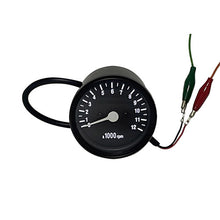 Load image into Gallery viewer, B02-60-01 Tachometer/Rev Counter Custom mechanical motorcycle 12000rpm

