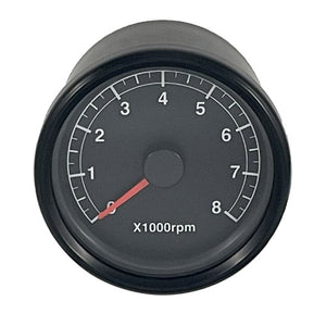 B02-60-04 Tachometer/Rev Counter Universal Motorcycle 8000rpm
