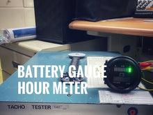 Load and play video in Gallery viewer, B02-B004 Battery Level Indicator &amp; Hour Meter

